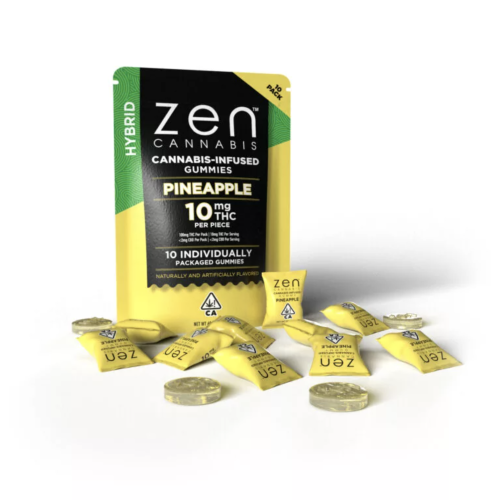 Zen - Gummies - Pineapple (H) 100MG