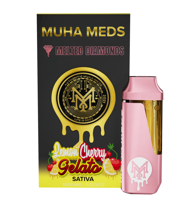 MuhaMeds - Disposable - Lemon Cherry Gelato - Melted Diamonds (S) 1g