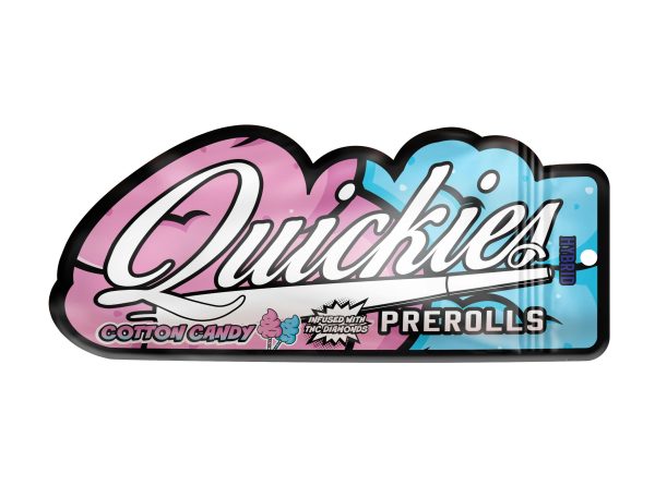 Quickies - Prerolls - Infused - Cotton Candy - (H) 1g